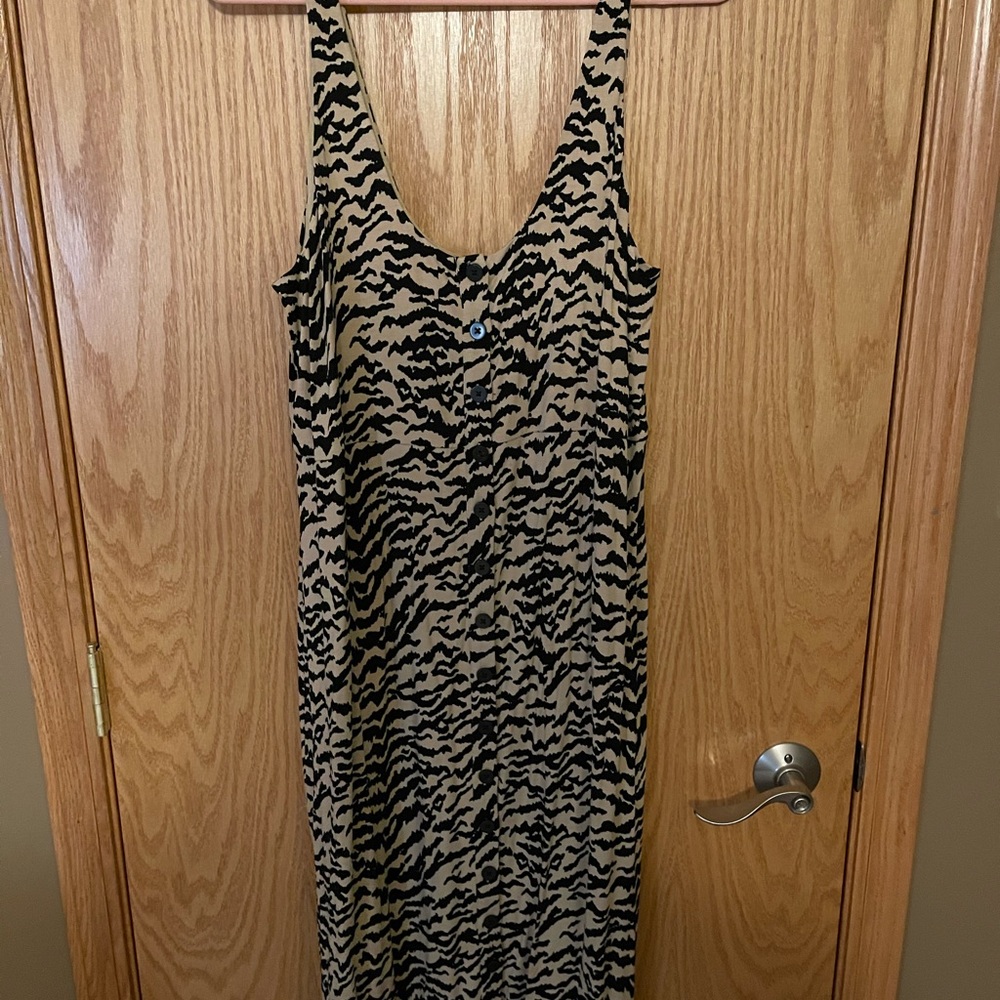 New 🌸 Good American Leopard Dress 🌸 Sz 5